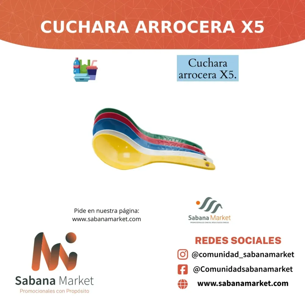 CUCHARA ARROCERA X5