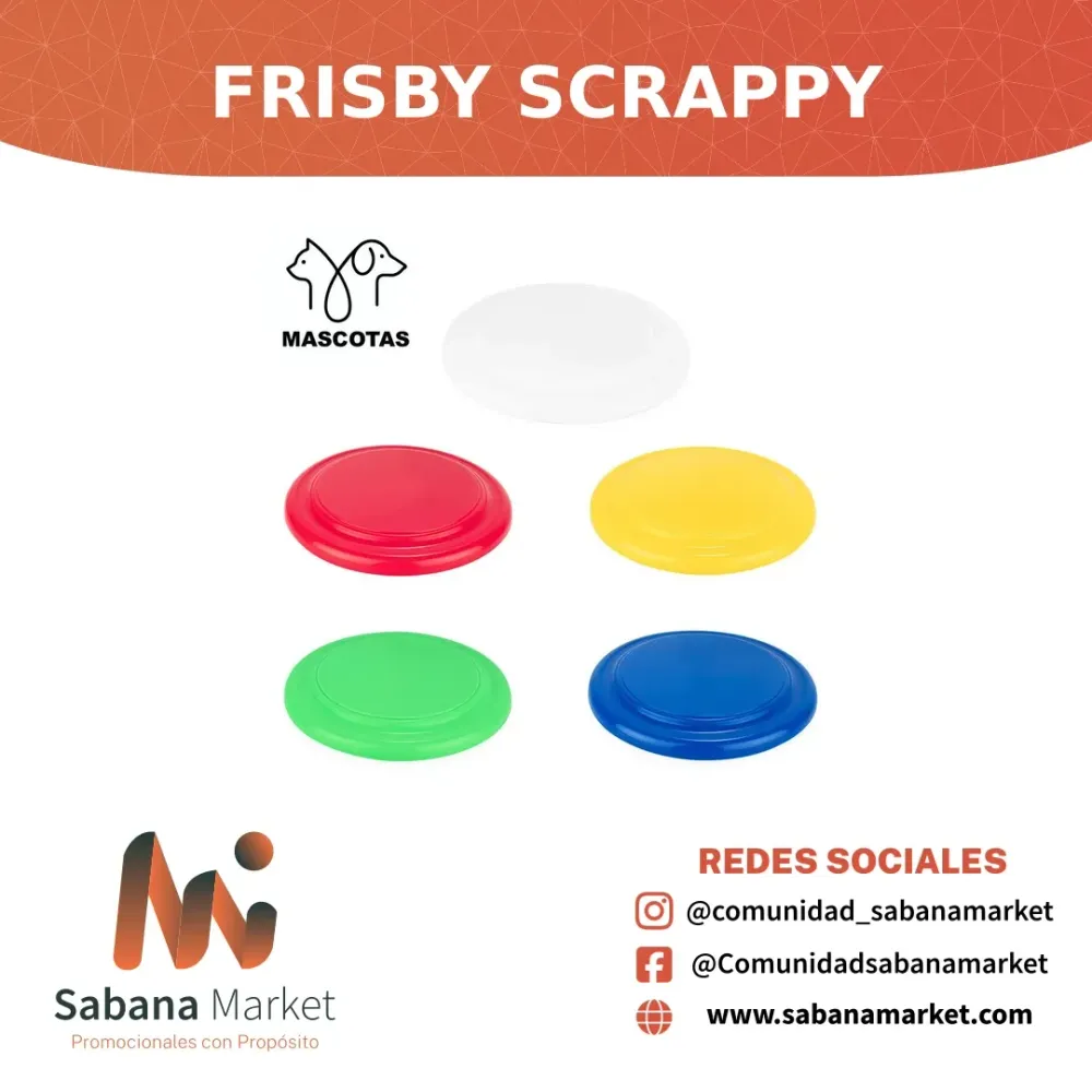 FRISBY PARA MASCOTAS SCRAPPY