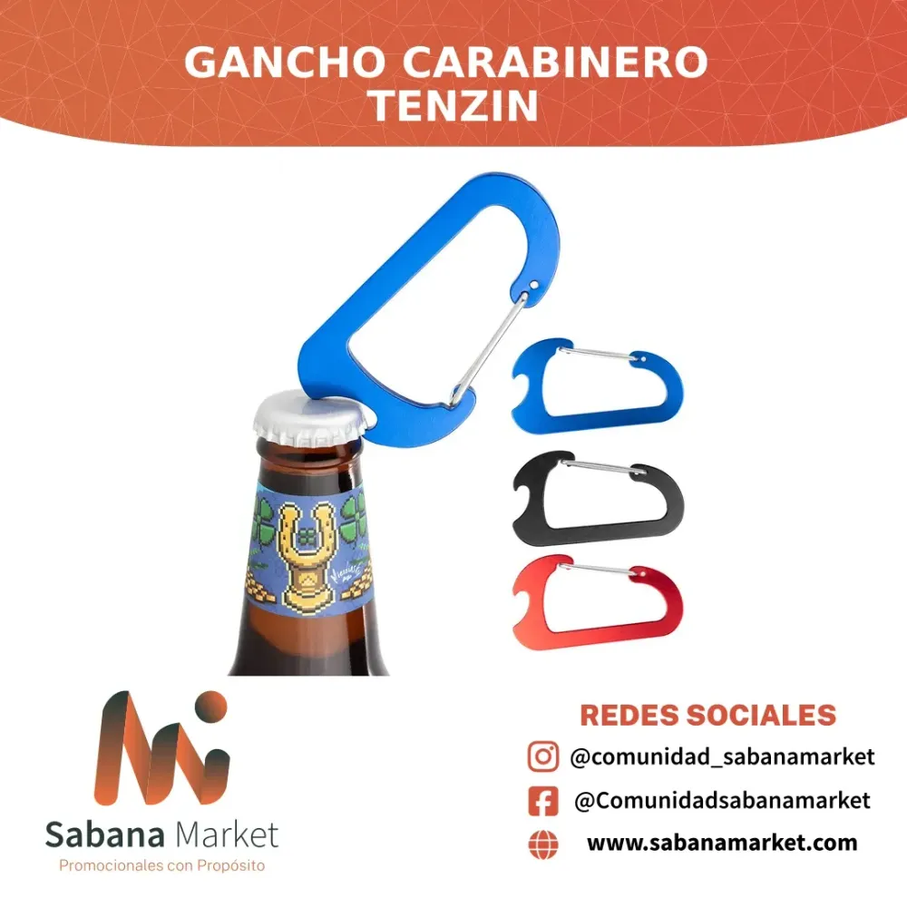 GANCHO CARABINERO TENZIN