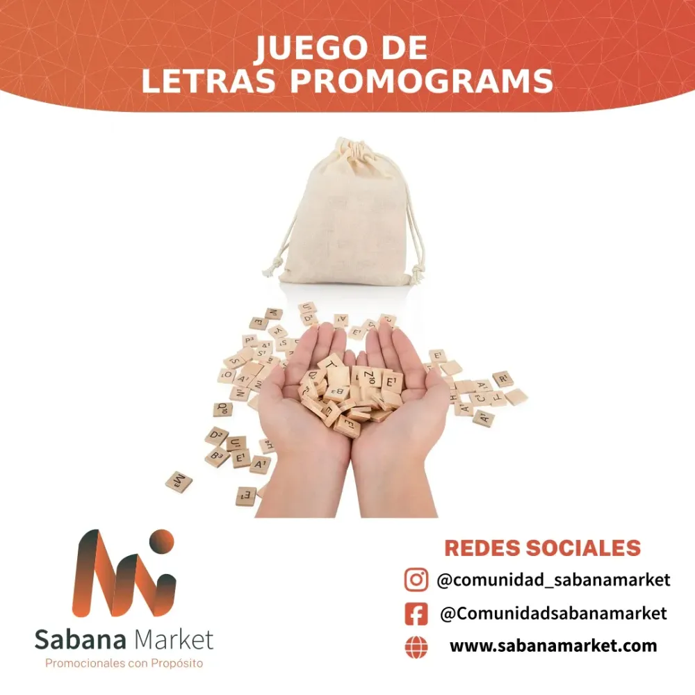 JUEGO DE LETRAS PROMOGRAMS