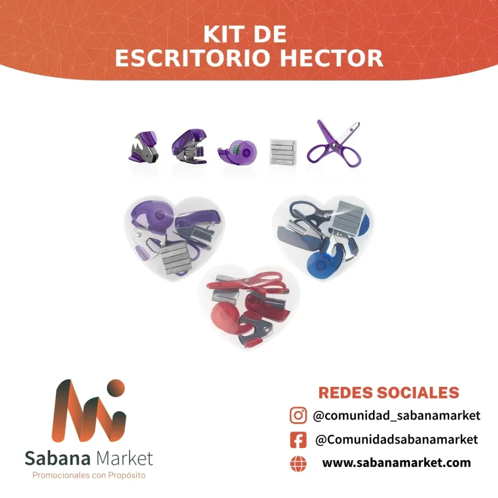 KIT DE ESCRITORIO HECTOR