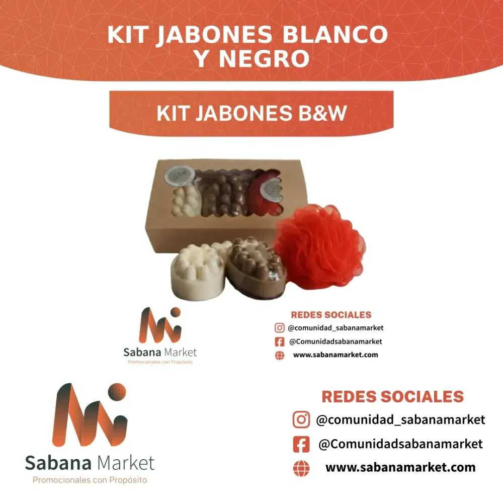 KIT JABONES B&W