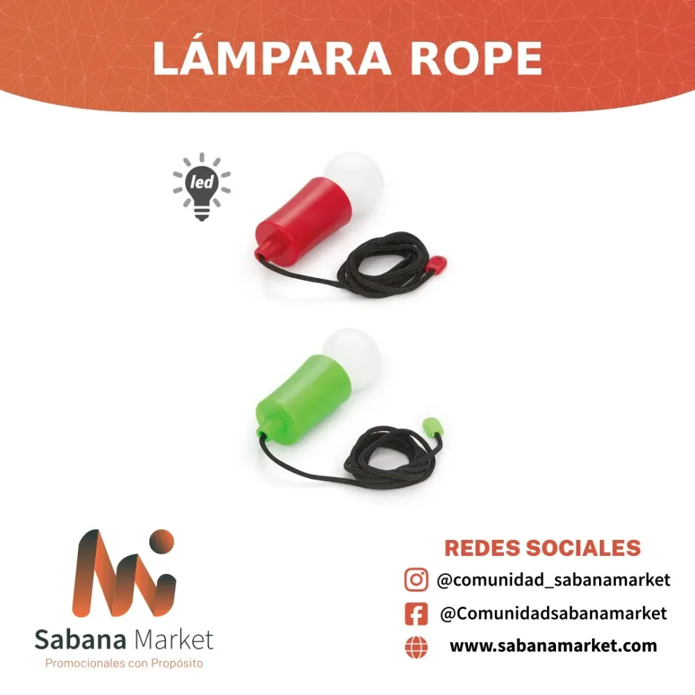 LÁMPARA ROPE