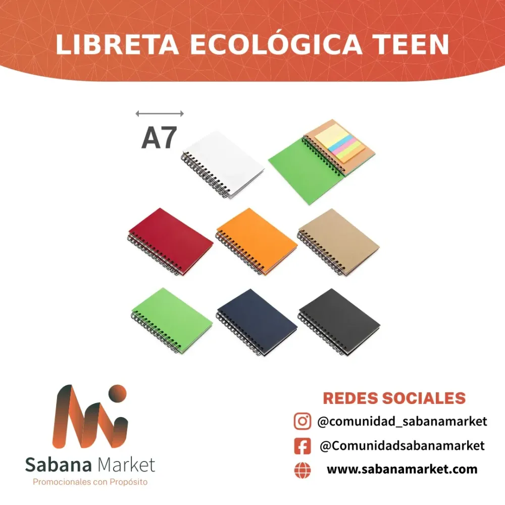 LIBRETA ECOLÓGICA TEEN