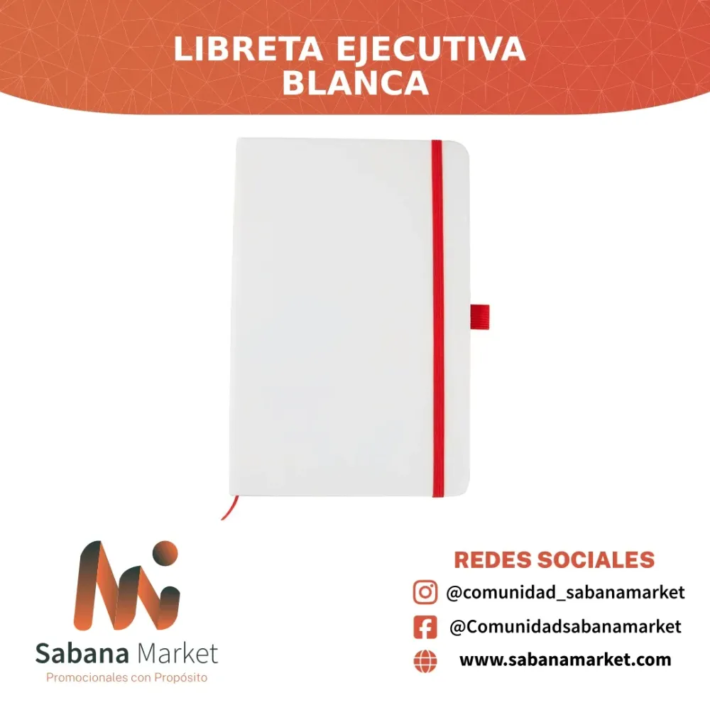 LIBRETA EJECUTIVA BLANCA