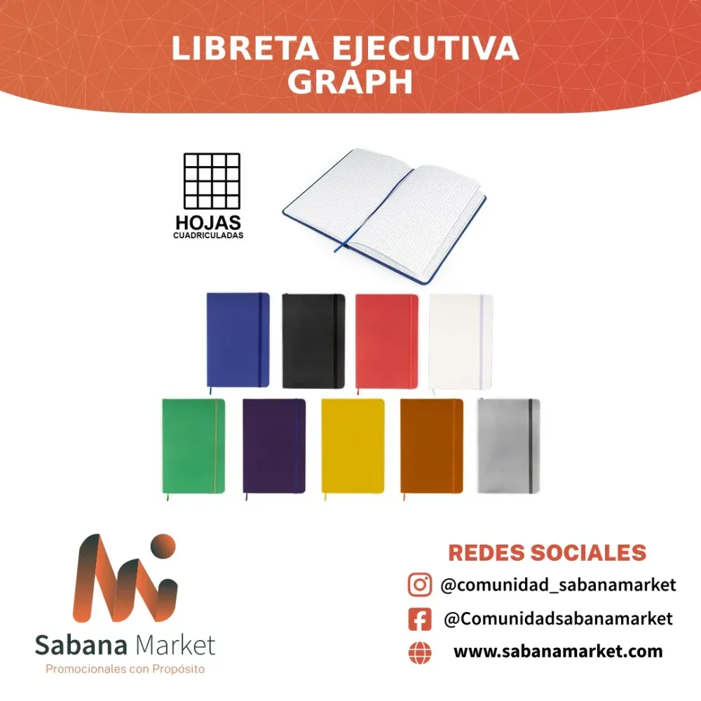 LIBRETA EJECUTIVA GRAPH