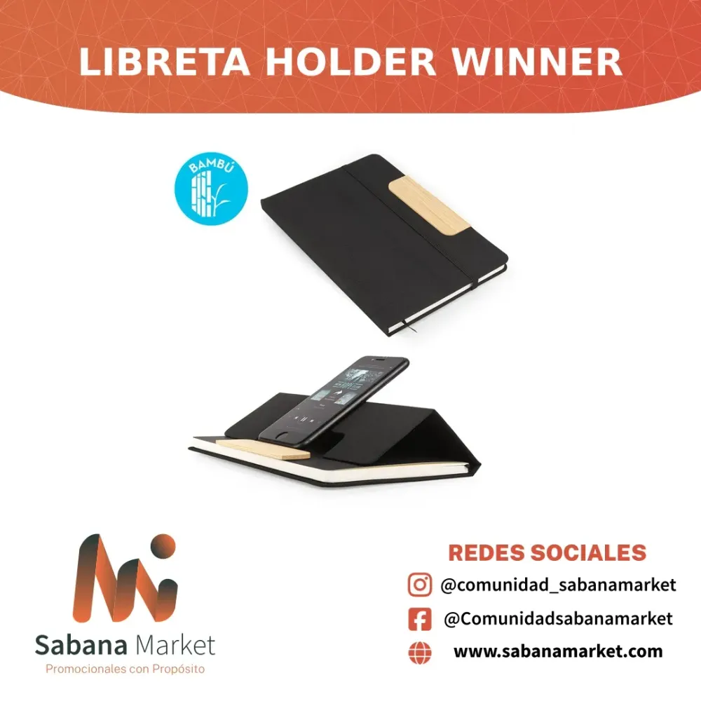 LIBRETA HOLDER WINNER