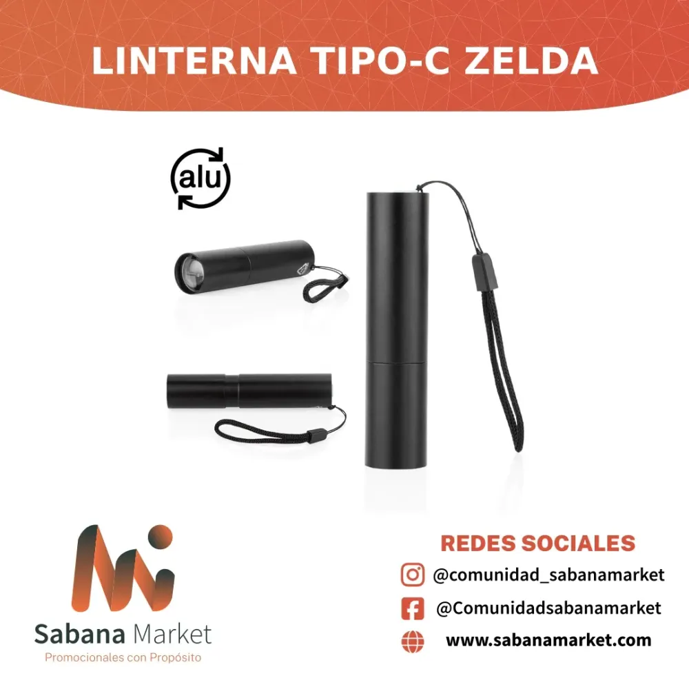 LINTERNA TIPO-C ZELDA