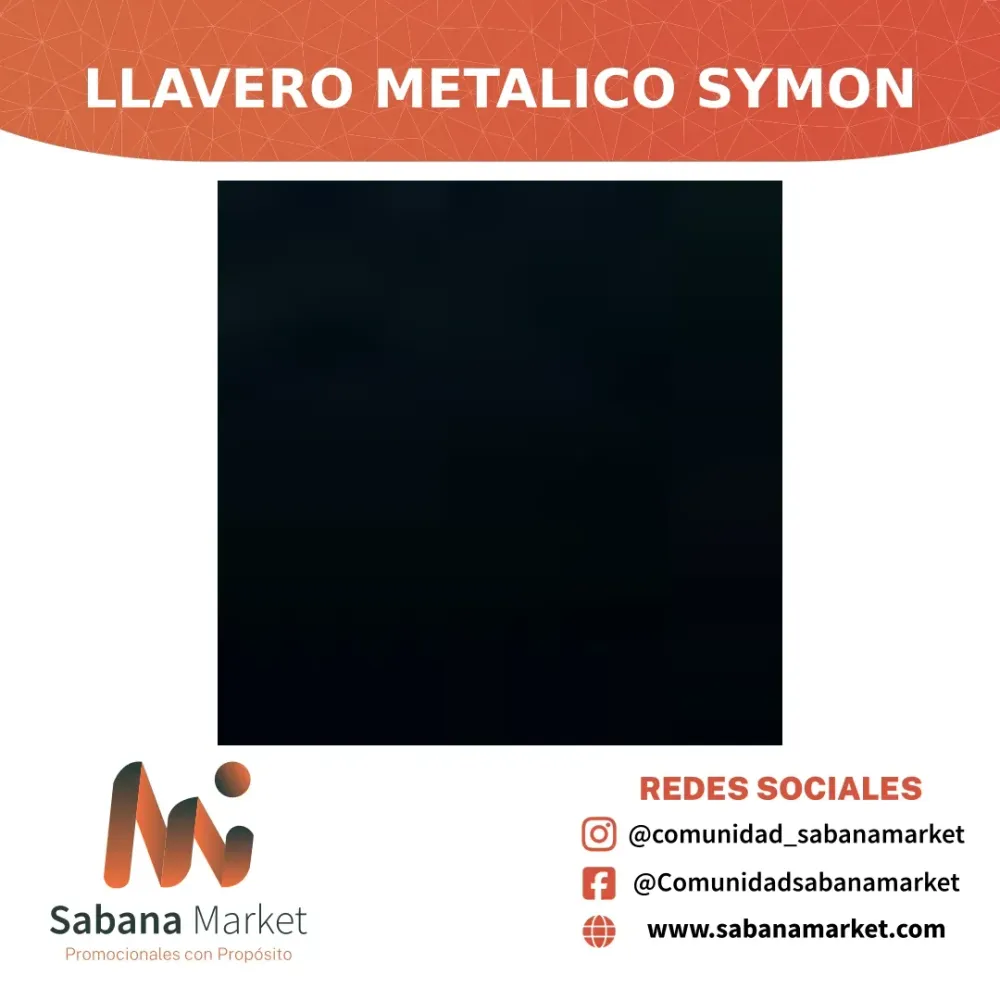 LLAVERO METALICO SYMON