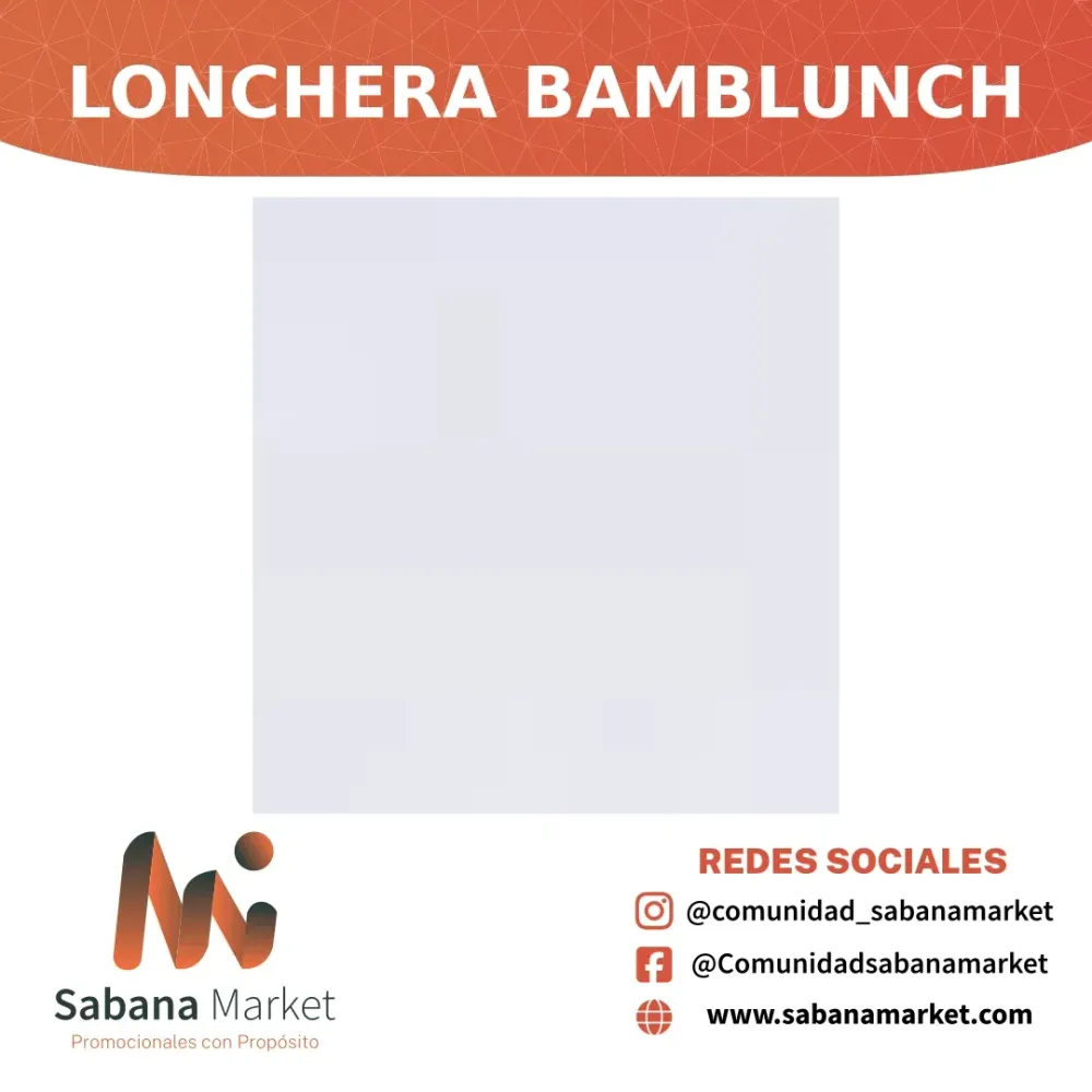 LONCHERA BAMBLUNCH