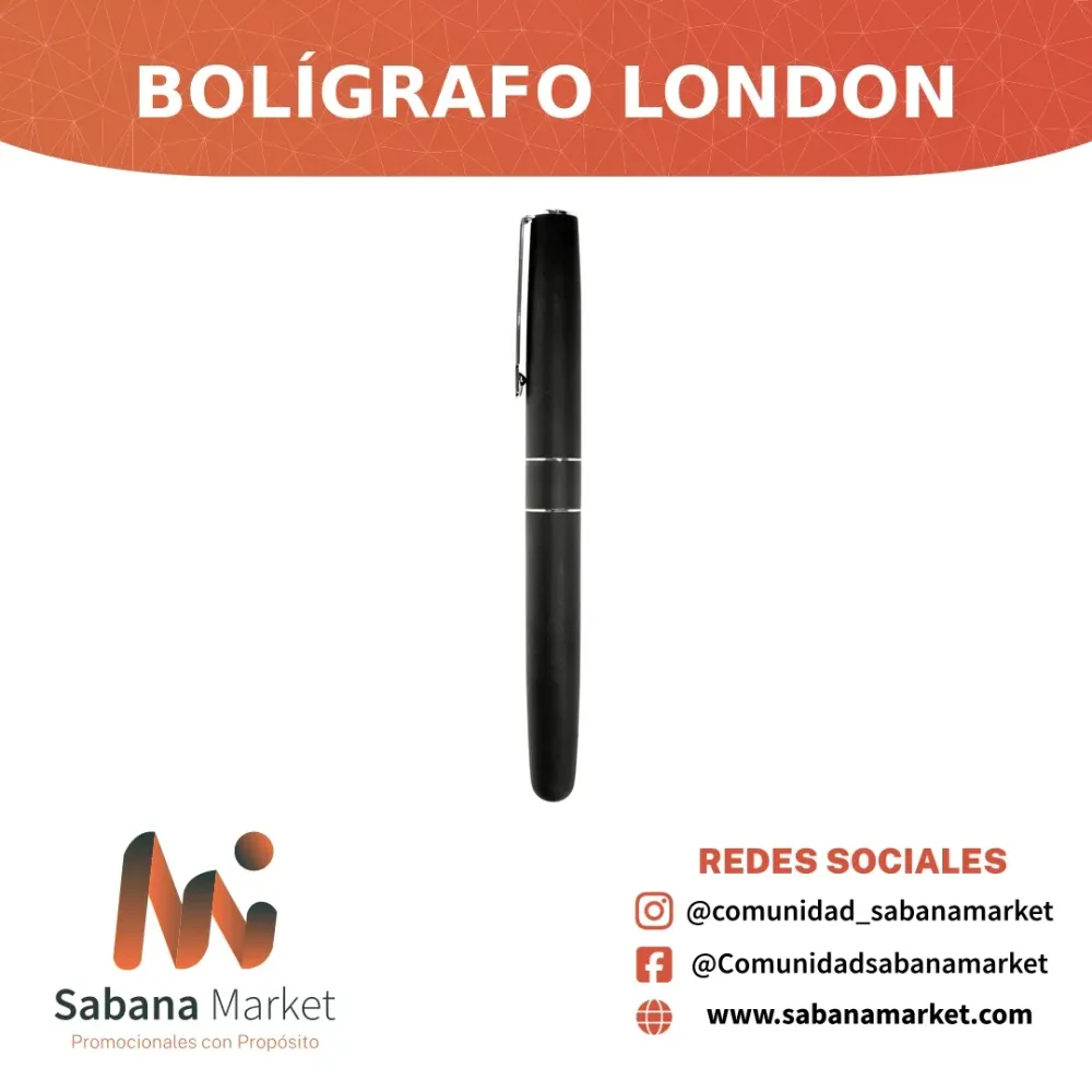 BOLÍGRAFO METÁLICO LONDON