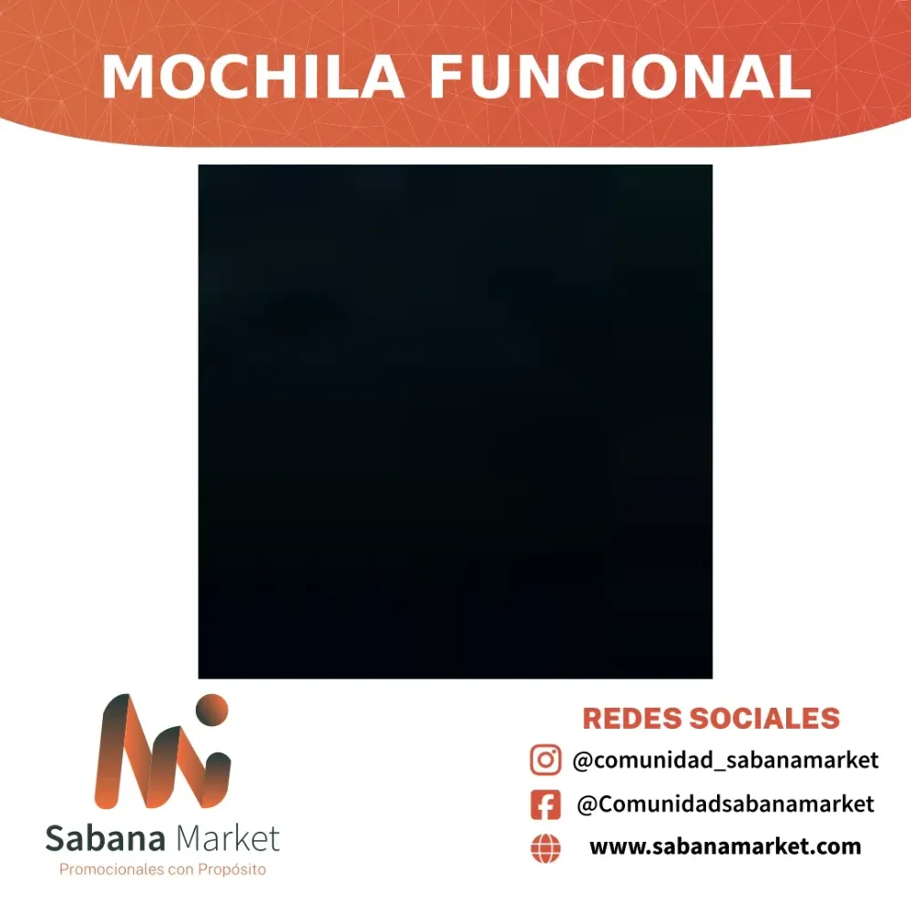 MOCHILA FUNCIONAL
