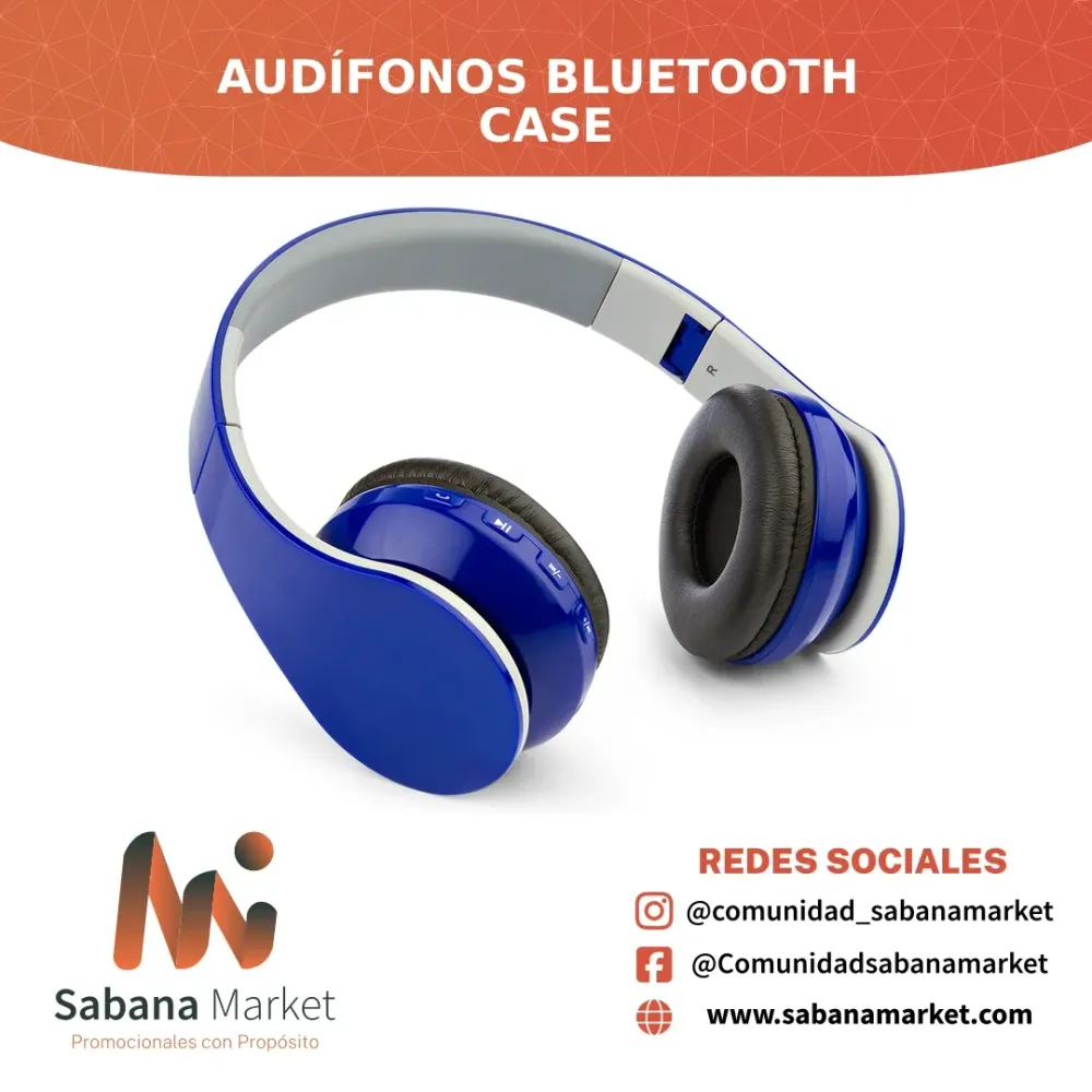 Audífonos Bluetooth Case