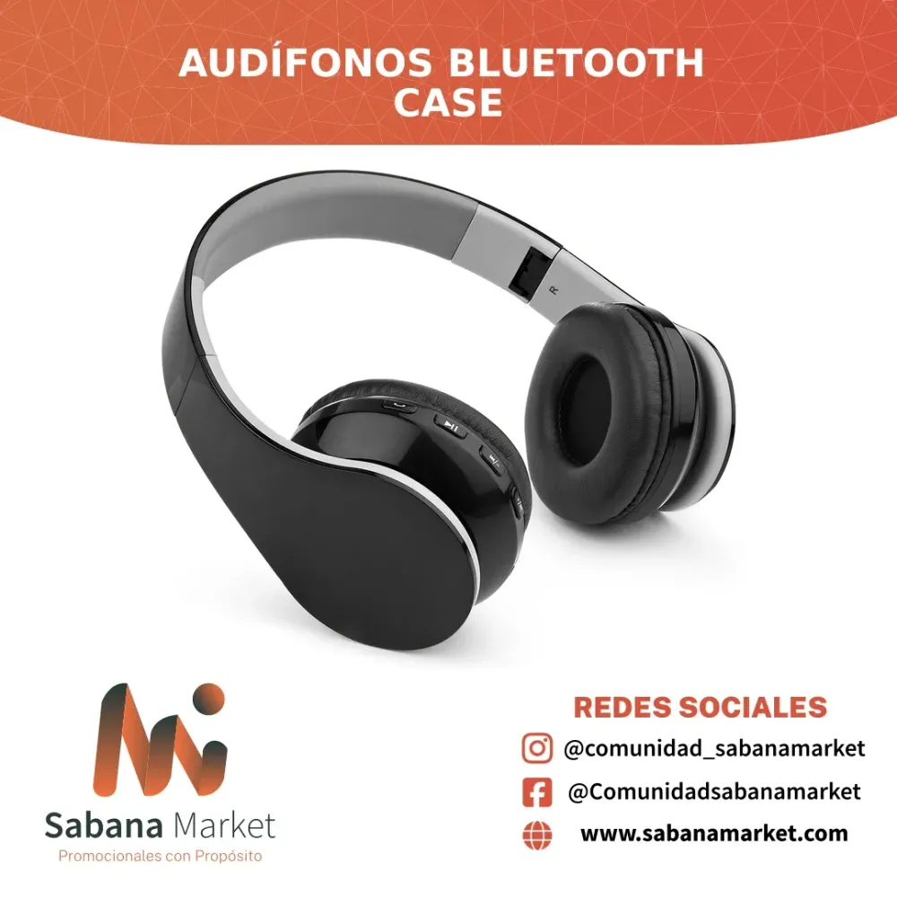 Audífonos Bluetooth Case