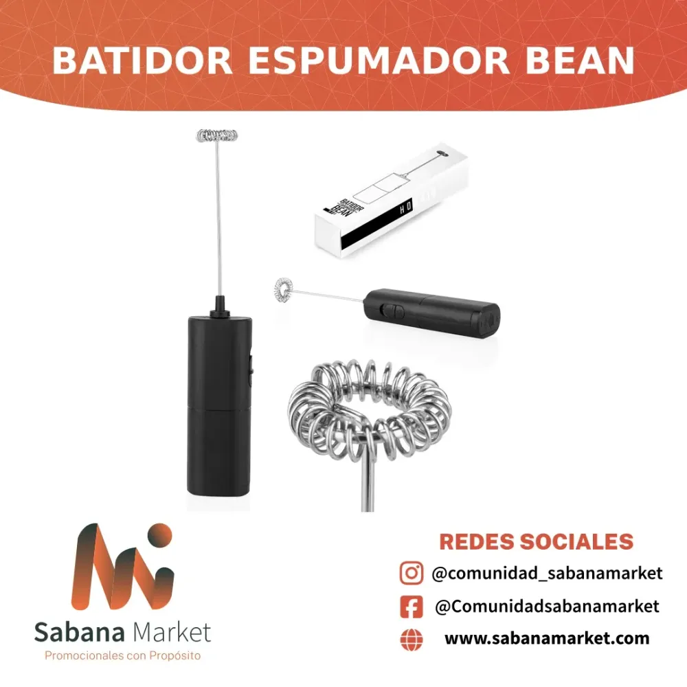 Batidor Espumador Bean