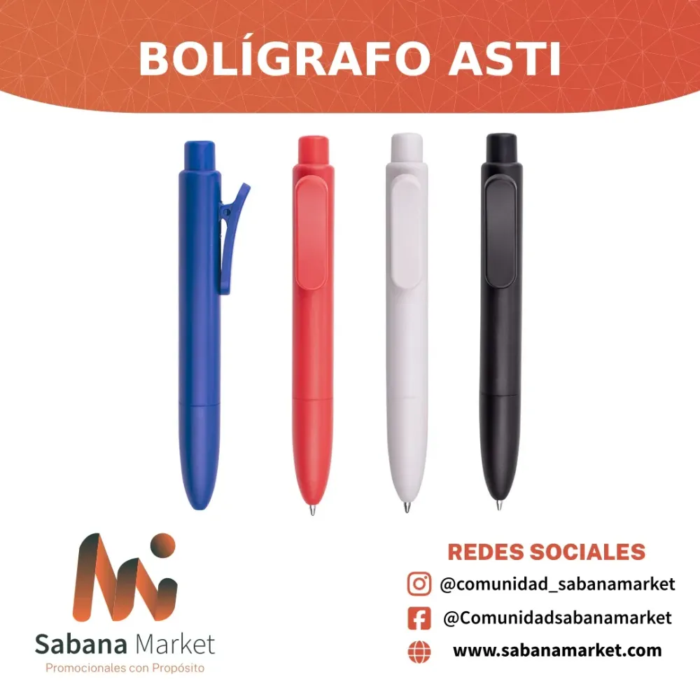 Bolígrafo Asti