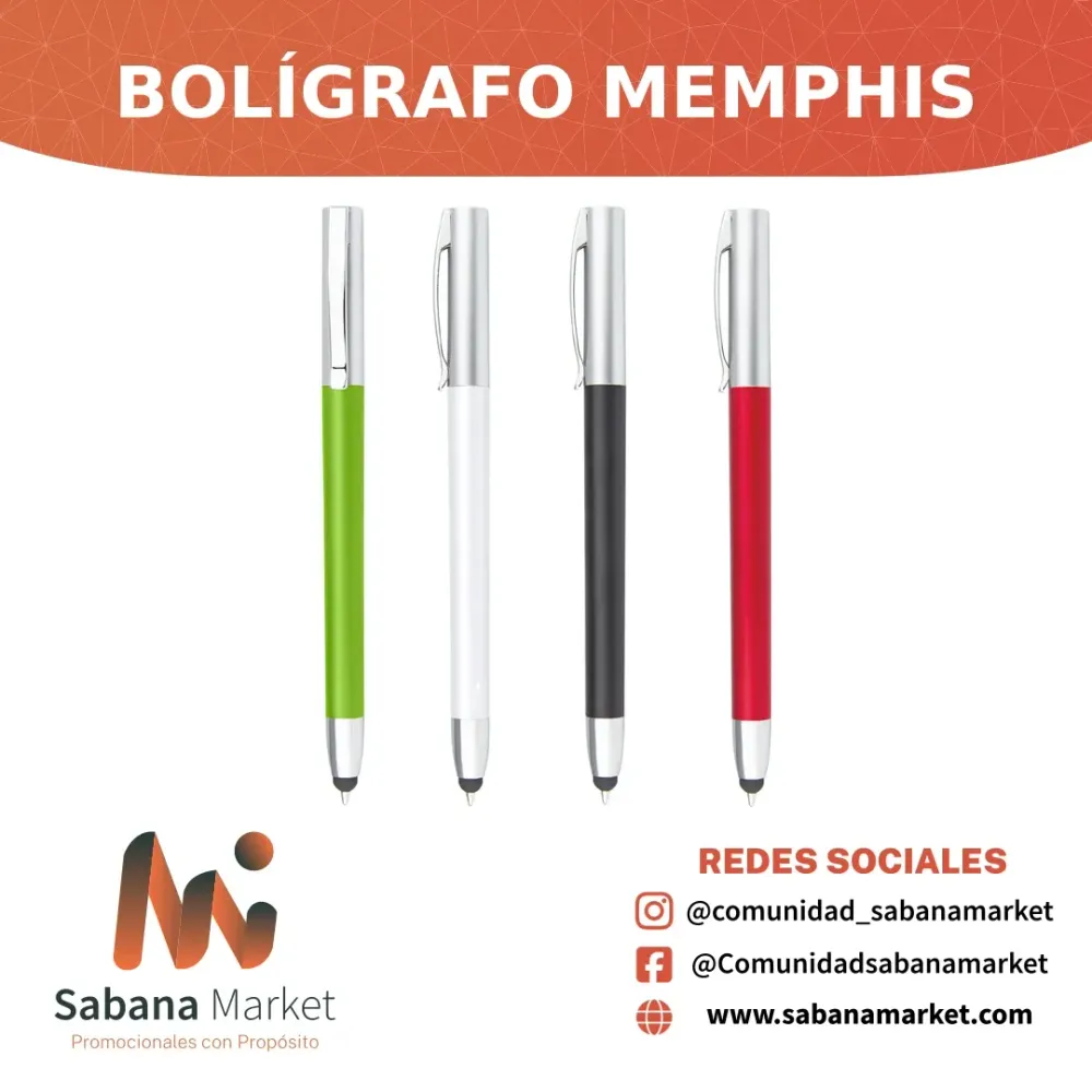 Bolígrafo Memphis
