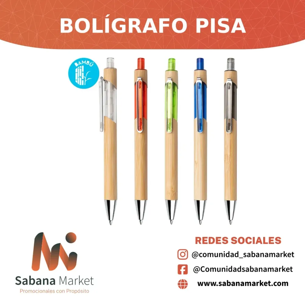 Bolígrafo Pisa