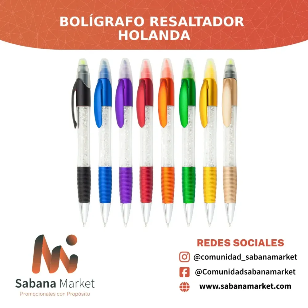Bolígrafo Resaltador Holanda