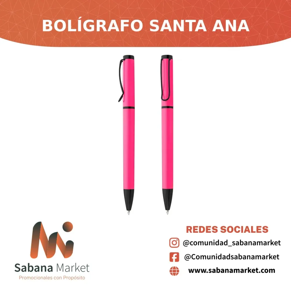 Bolígrafo Santa Ana