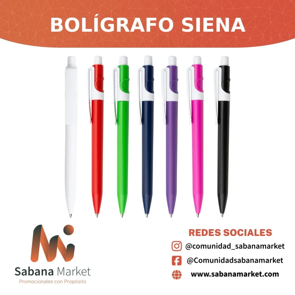 Bolígrafo Siena