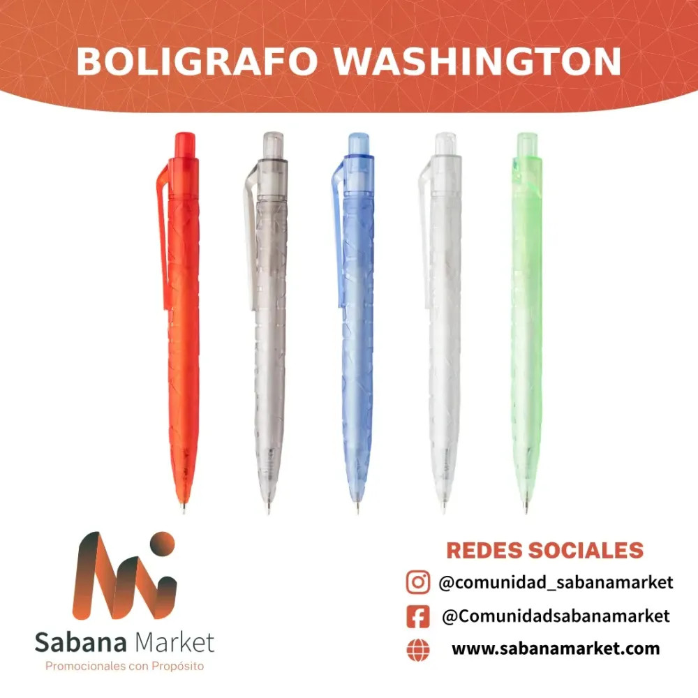 Boligrafo Washington