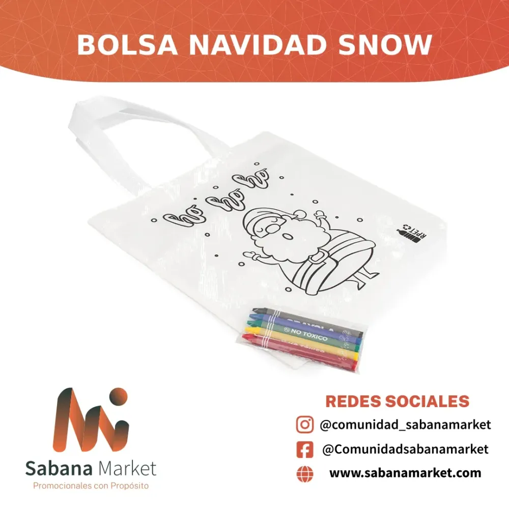 Bolsa Navidad Snow