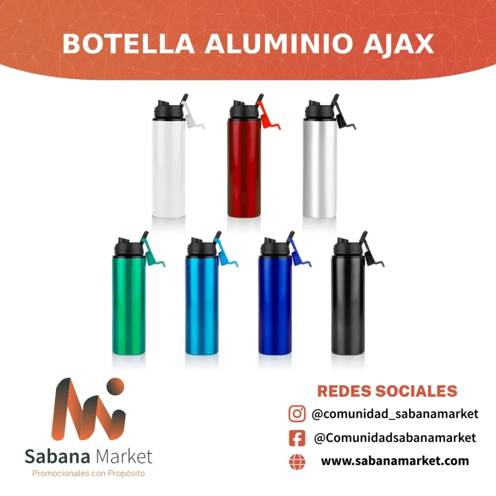 Botella Aluminio Ajax