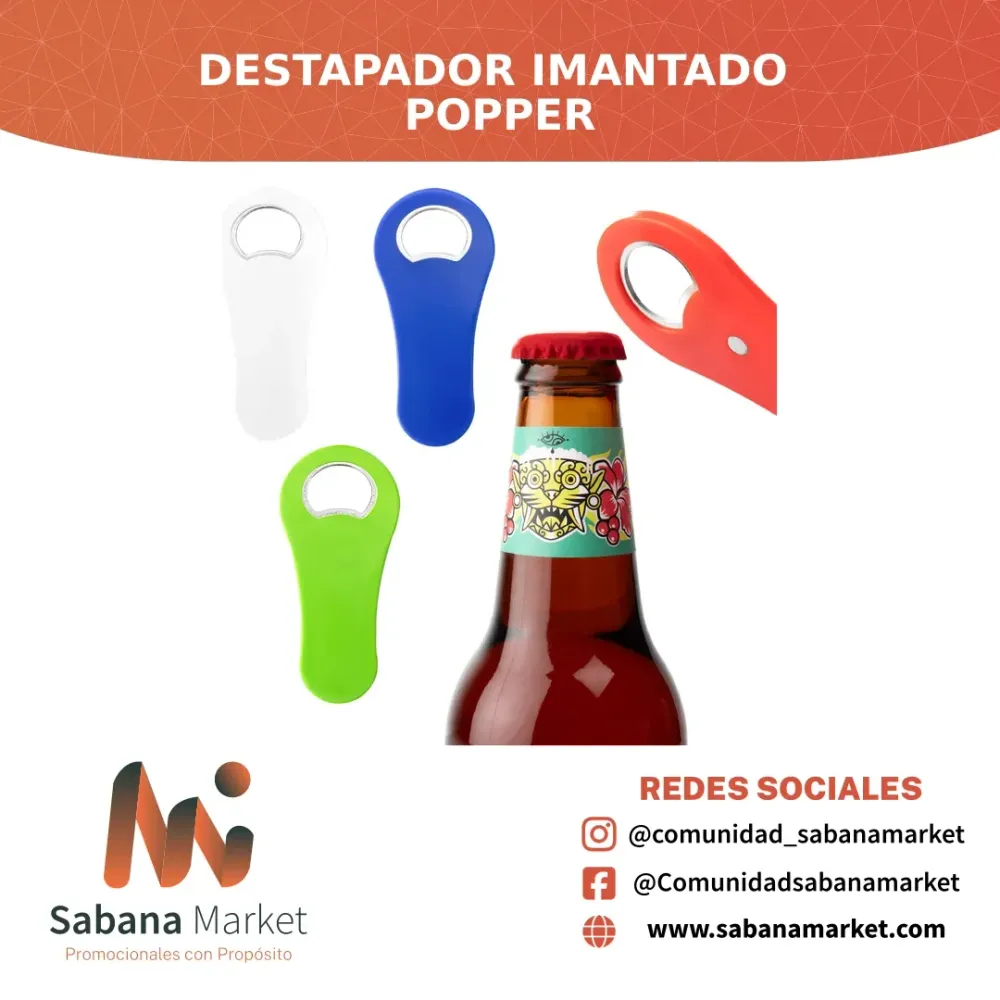 Destapador Imantado Popper