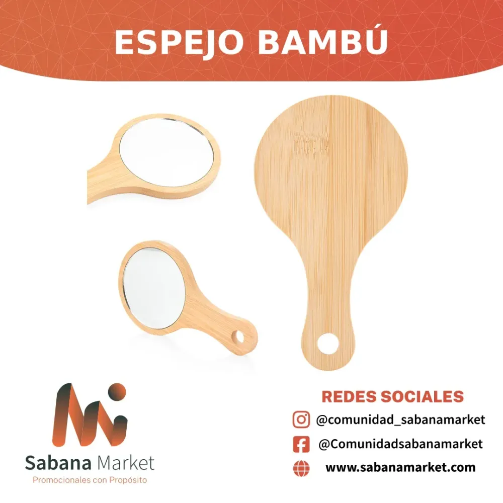 Espejo Bambú