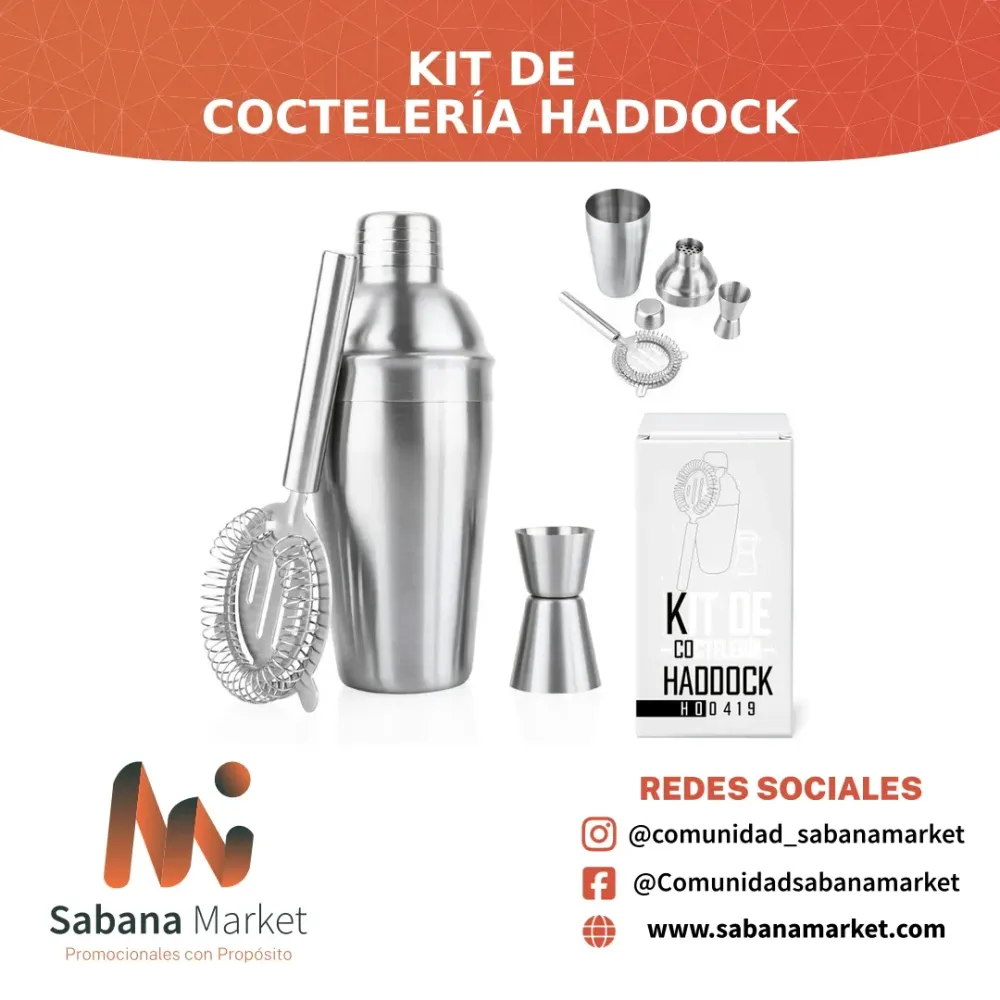Kit de Coctelería Haddock