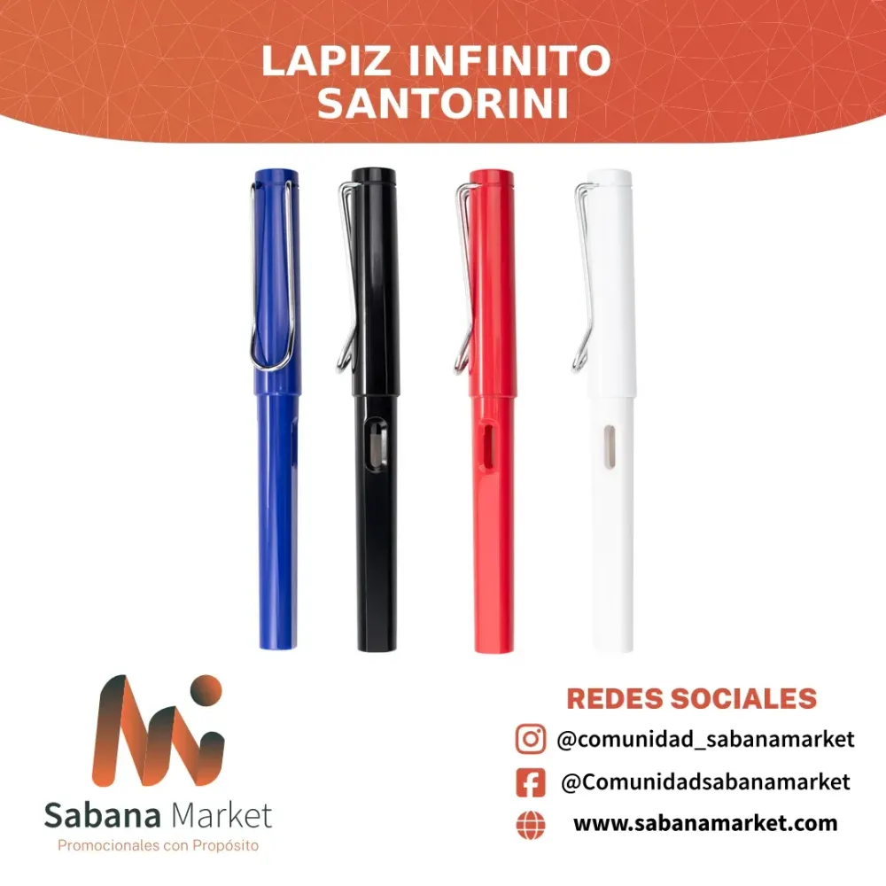 Lapiz Infinito Santorini
