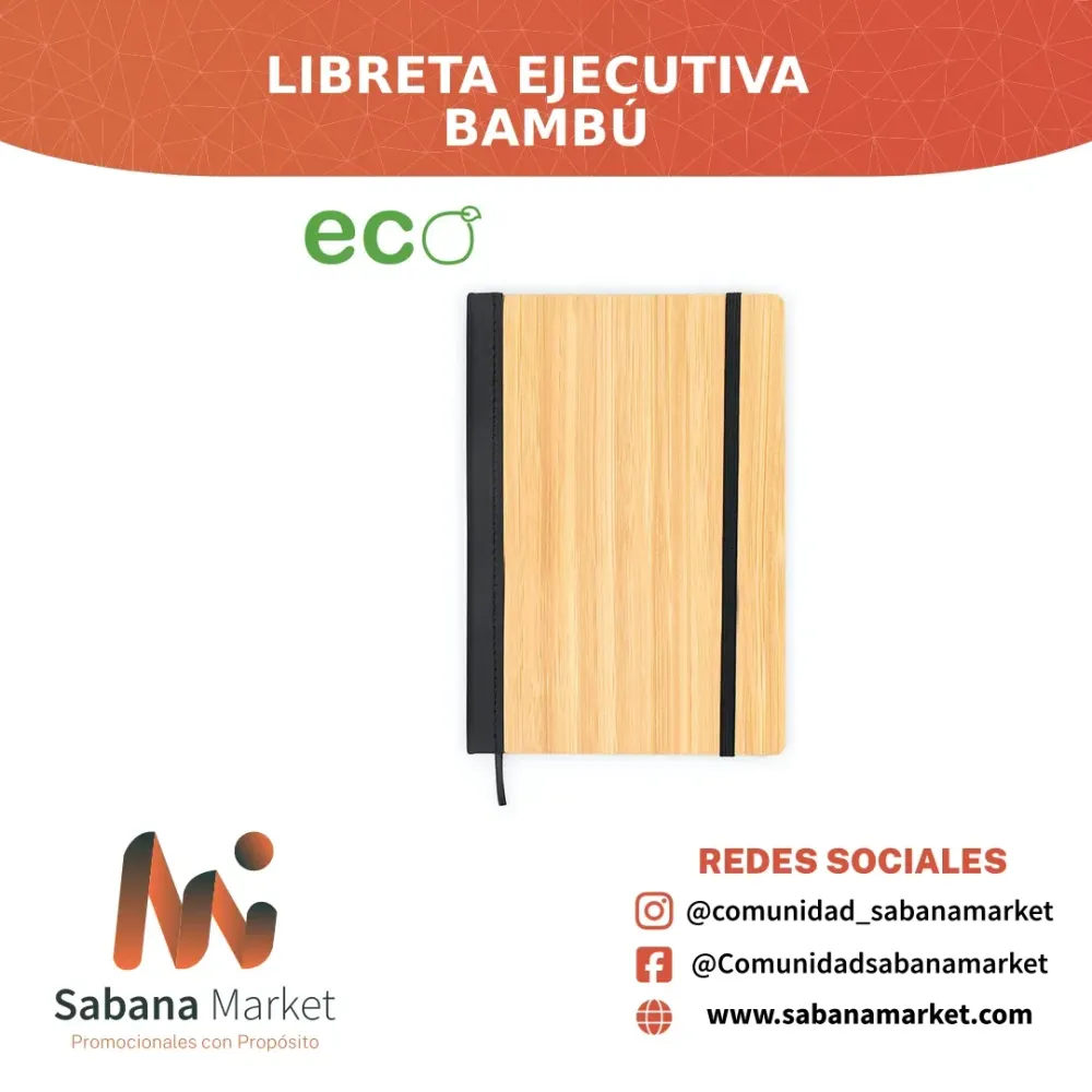 libreta Ejecutiva Bambú