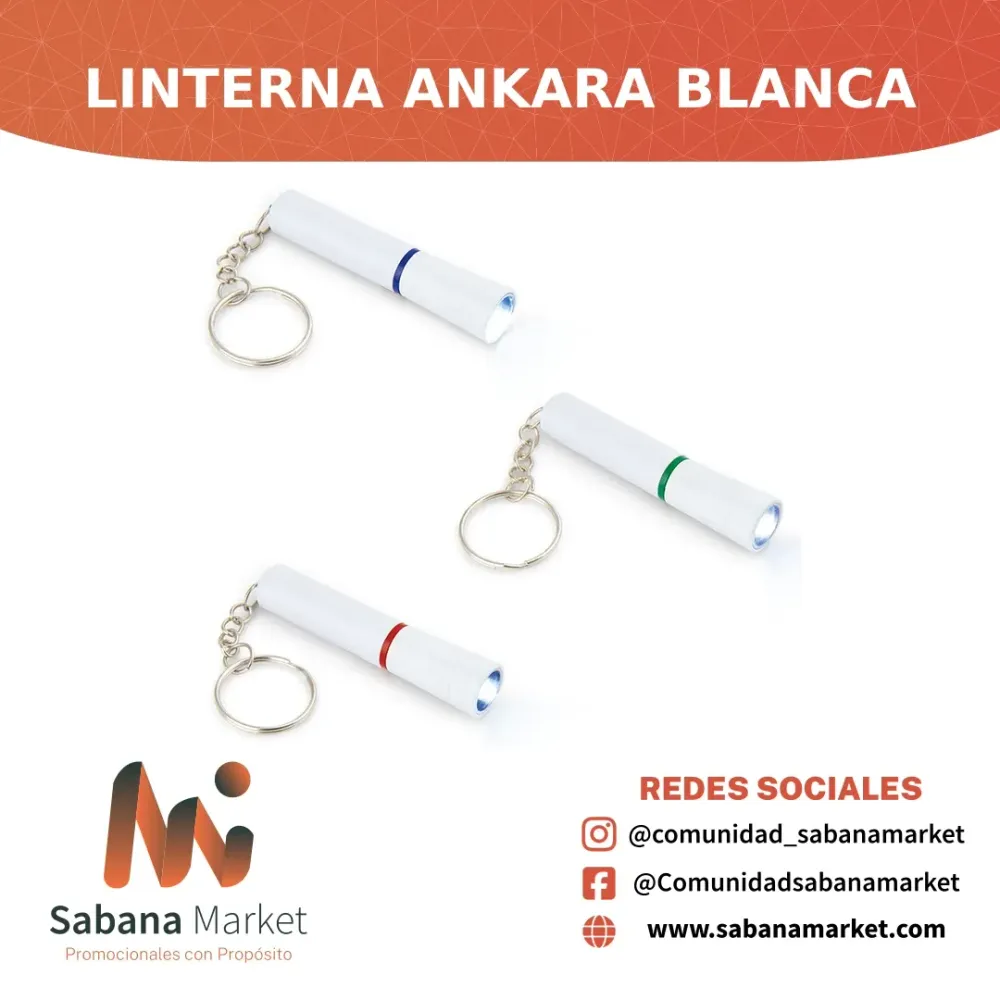 Linterna Ankara Blanca