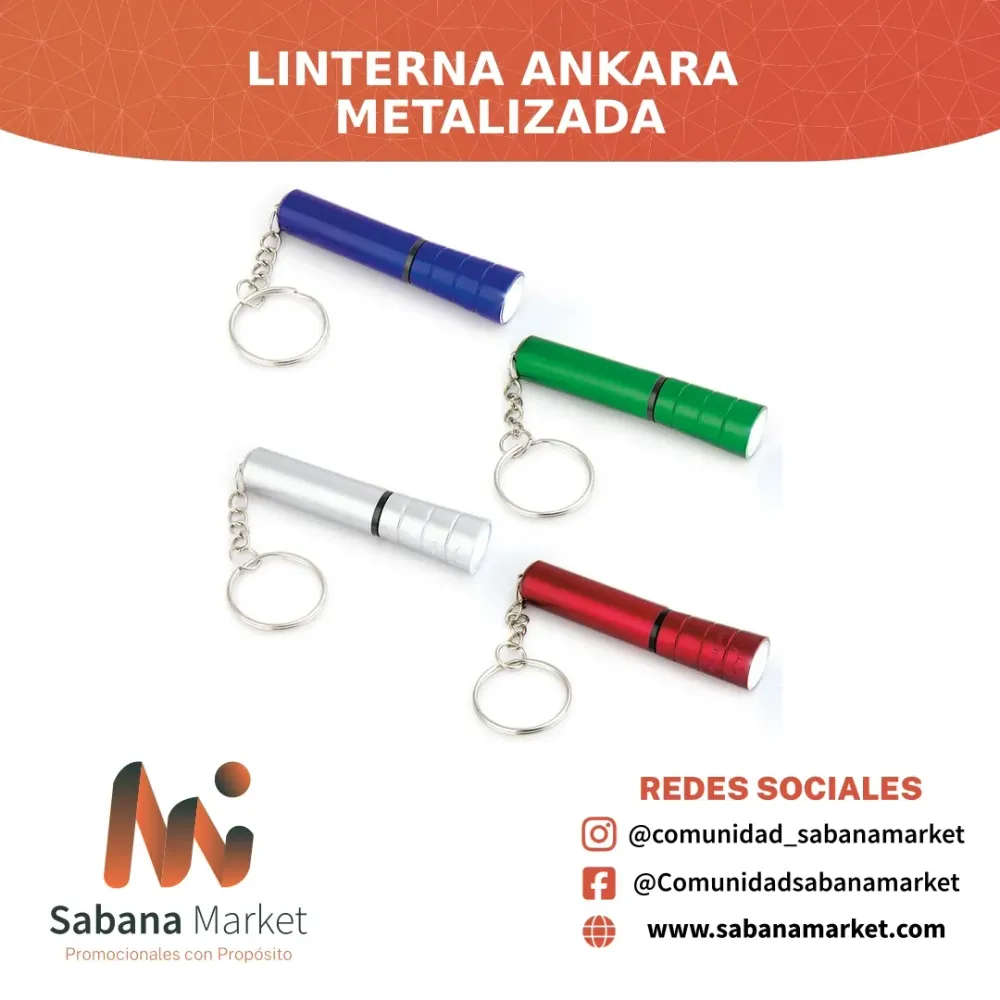 Linterna Ankara Metalizada