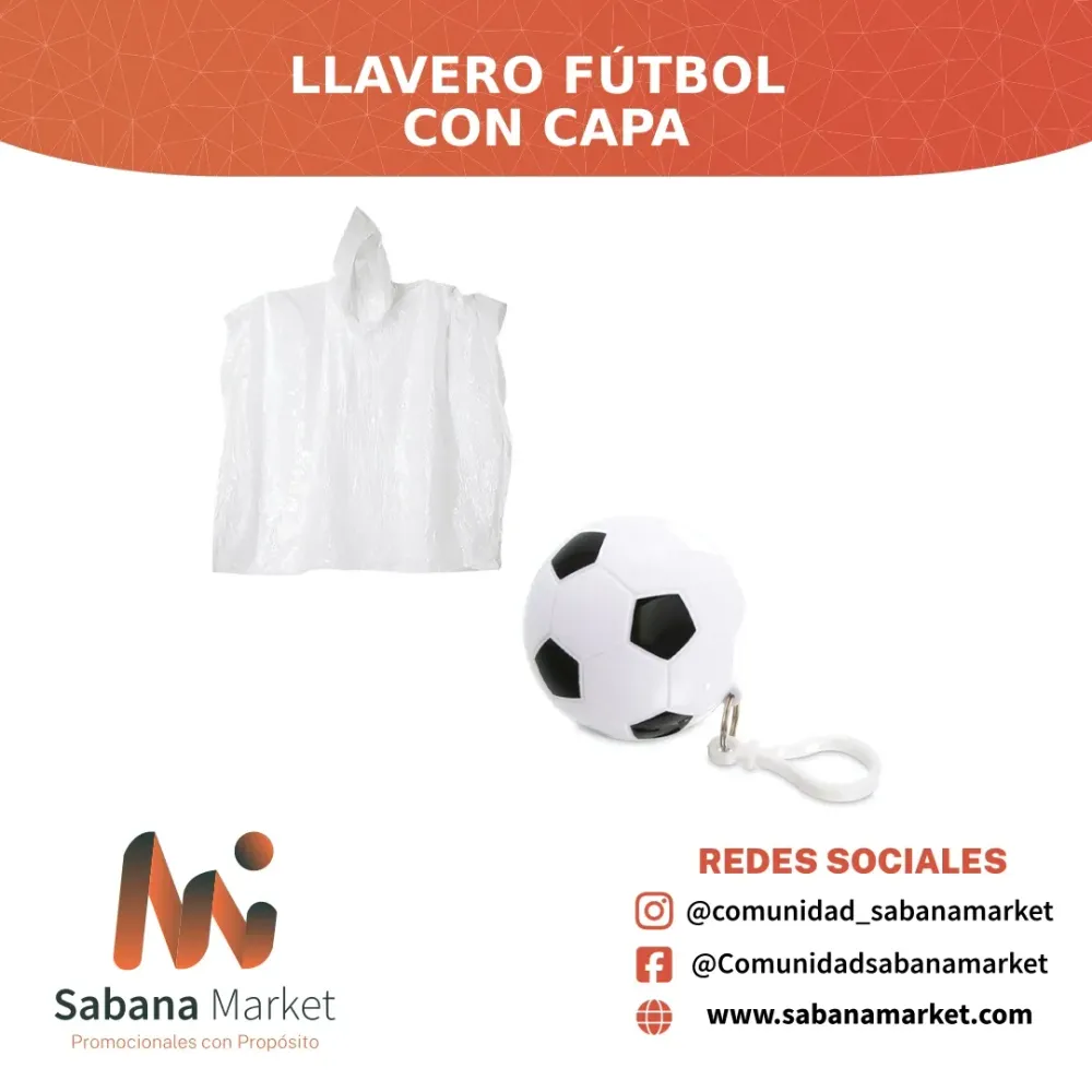 Llavero Fútbol con Capa