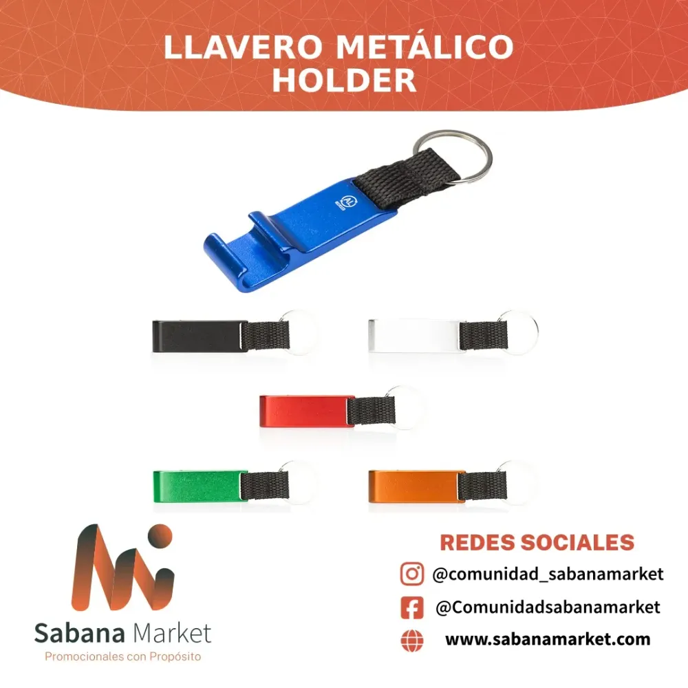 Llavero Metálico Holder