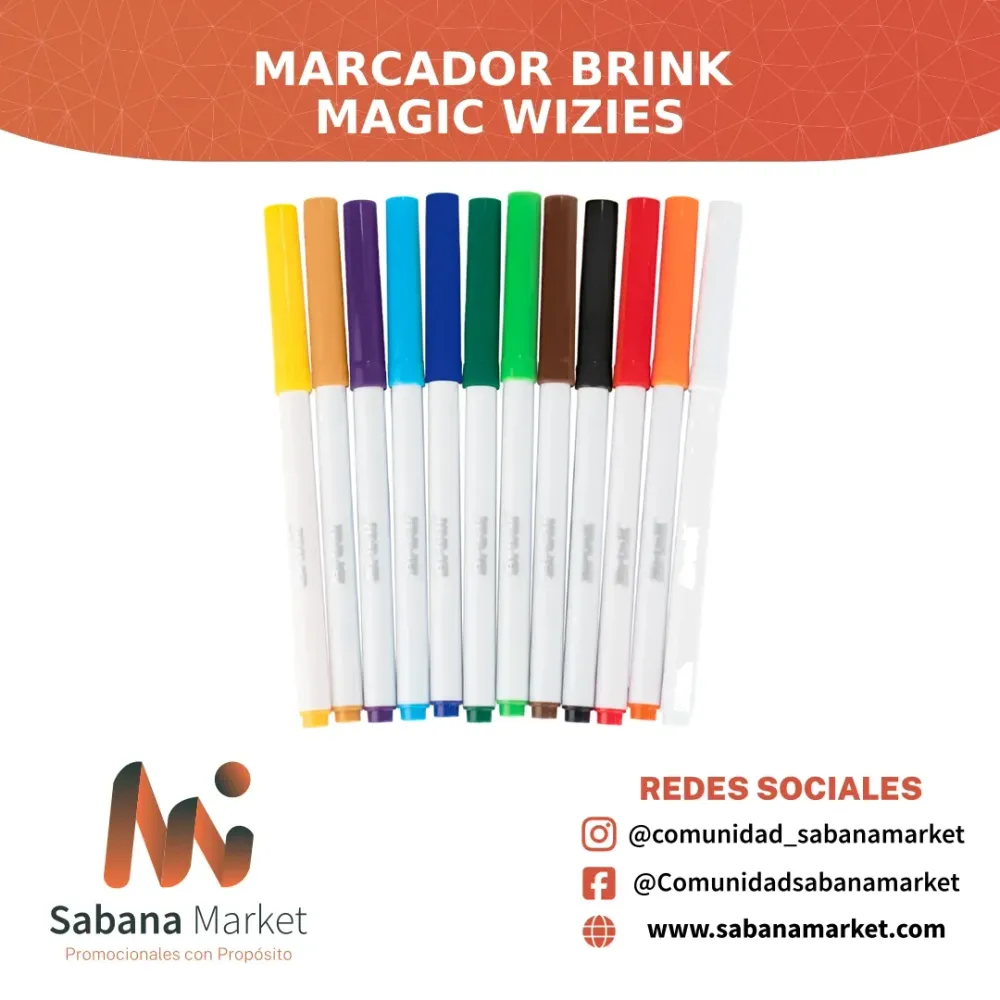 Marcador Brink Magic Wizies