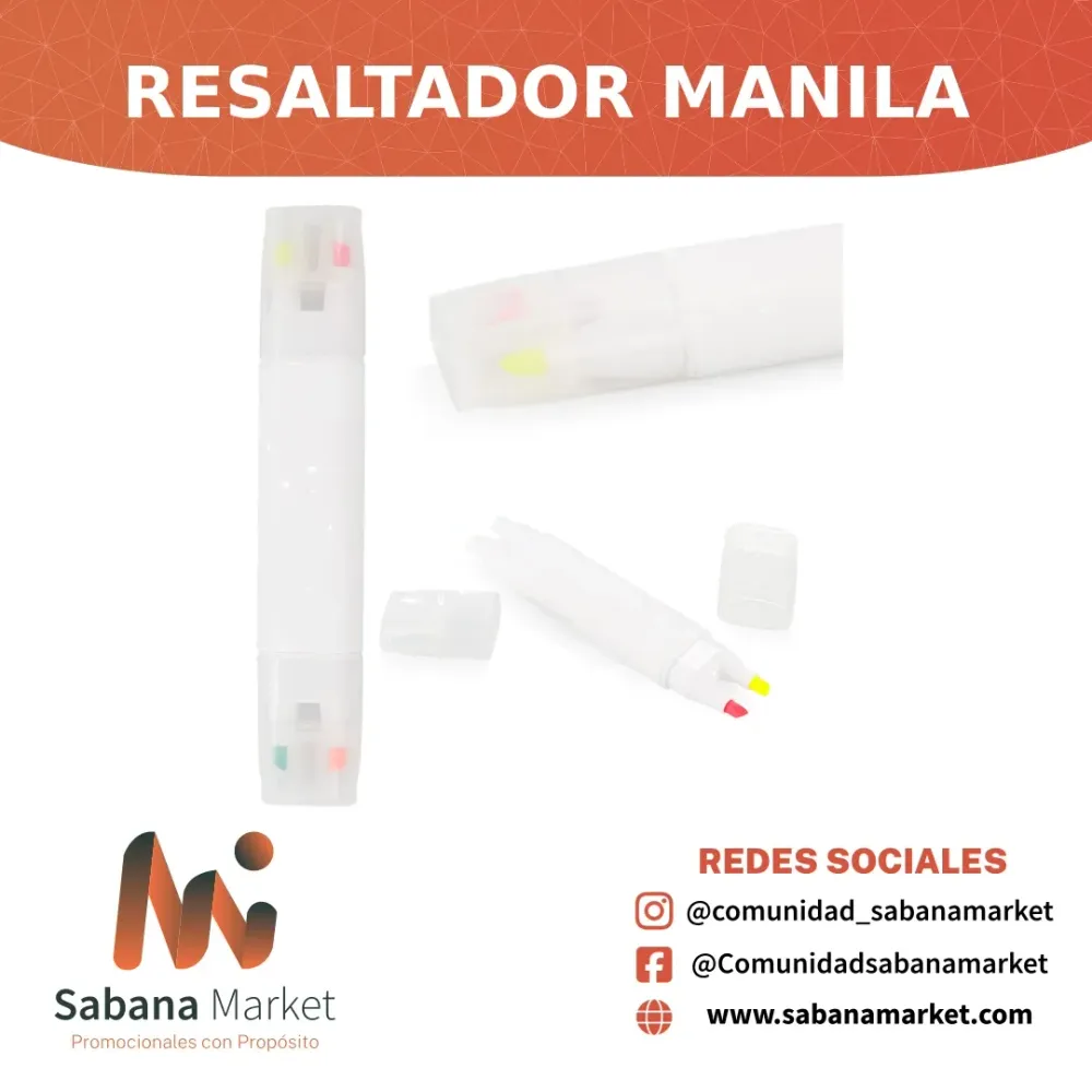 Resaltador Manila