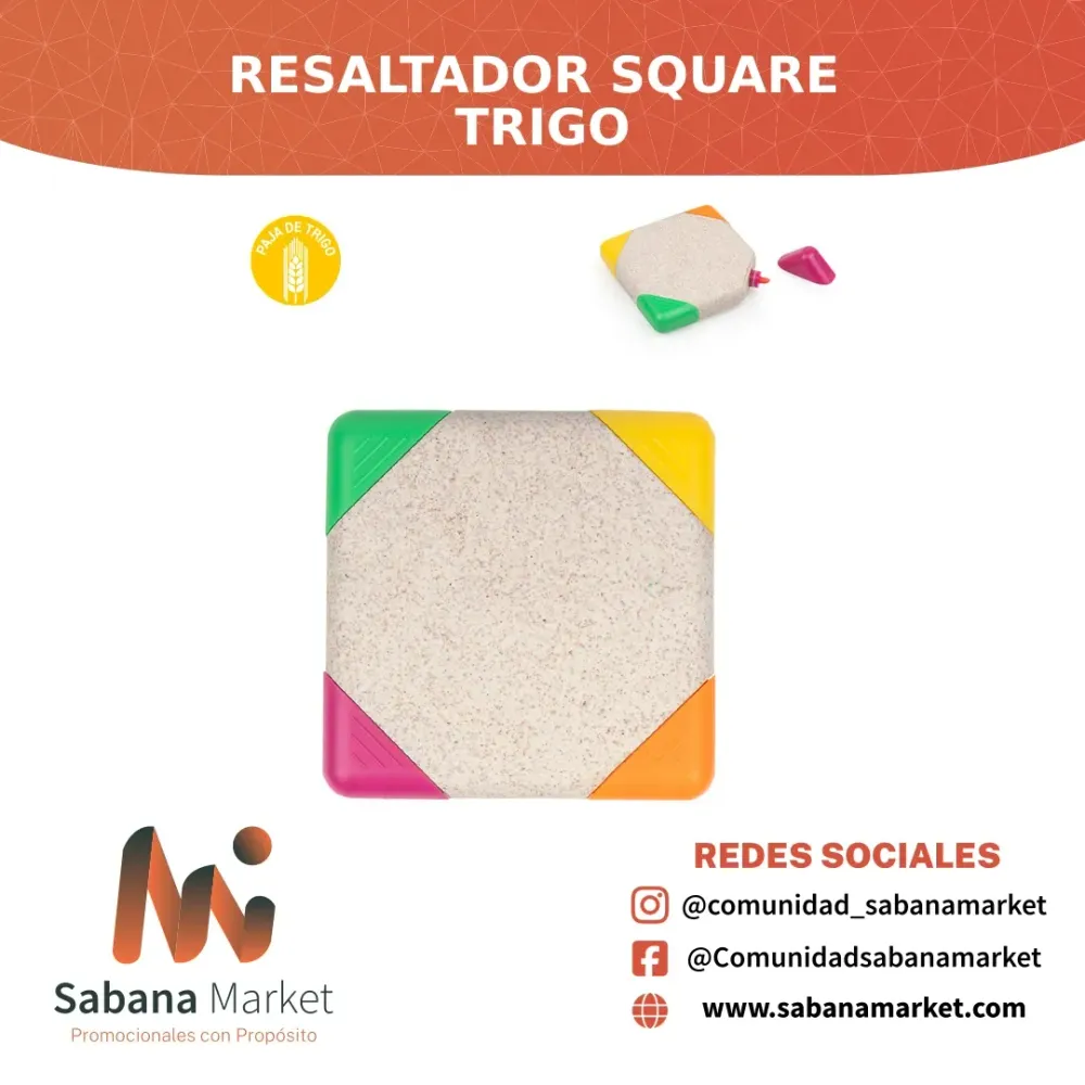 Resaltador Square Trigo