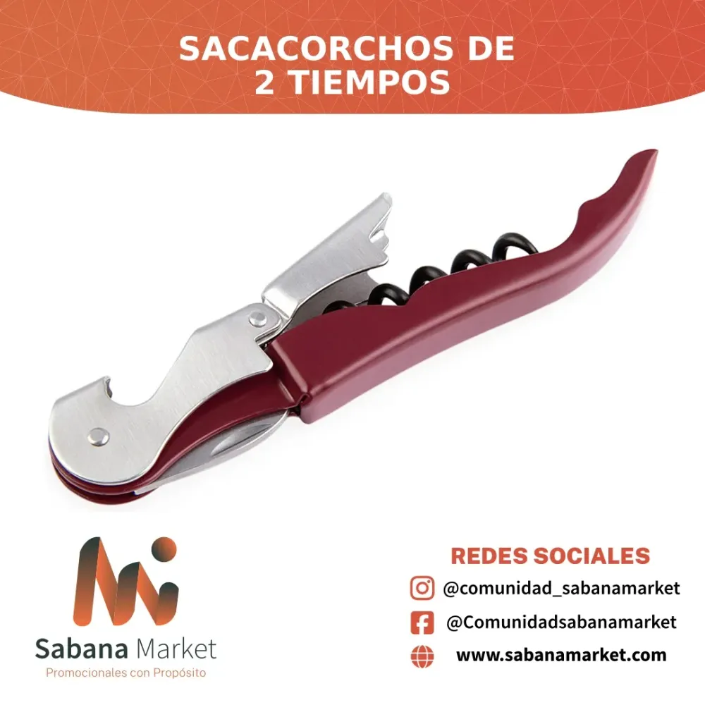 Sacacorchos de 2 Tiempos