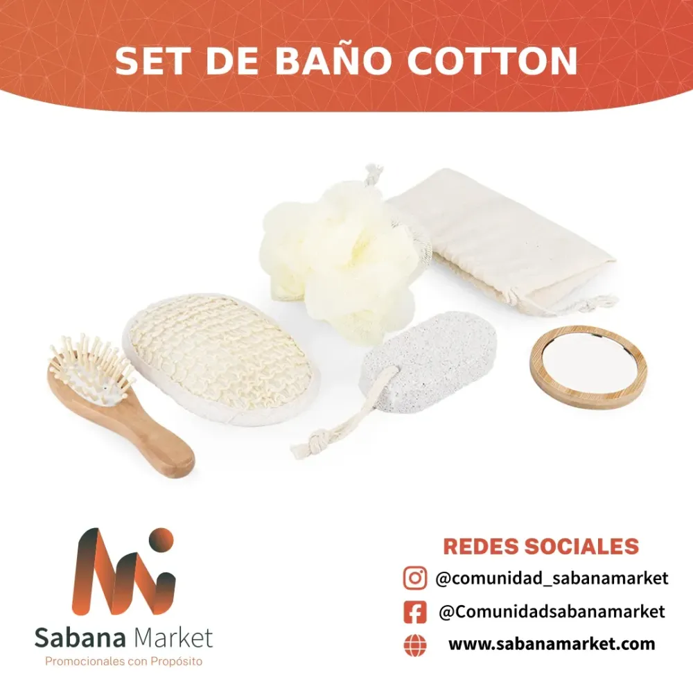Set de Baño Cotton