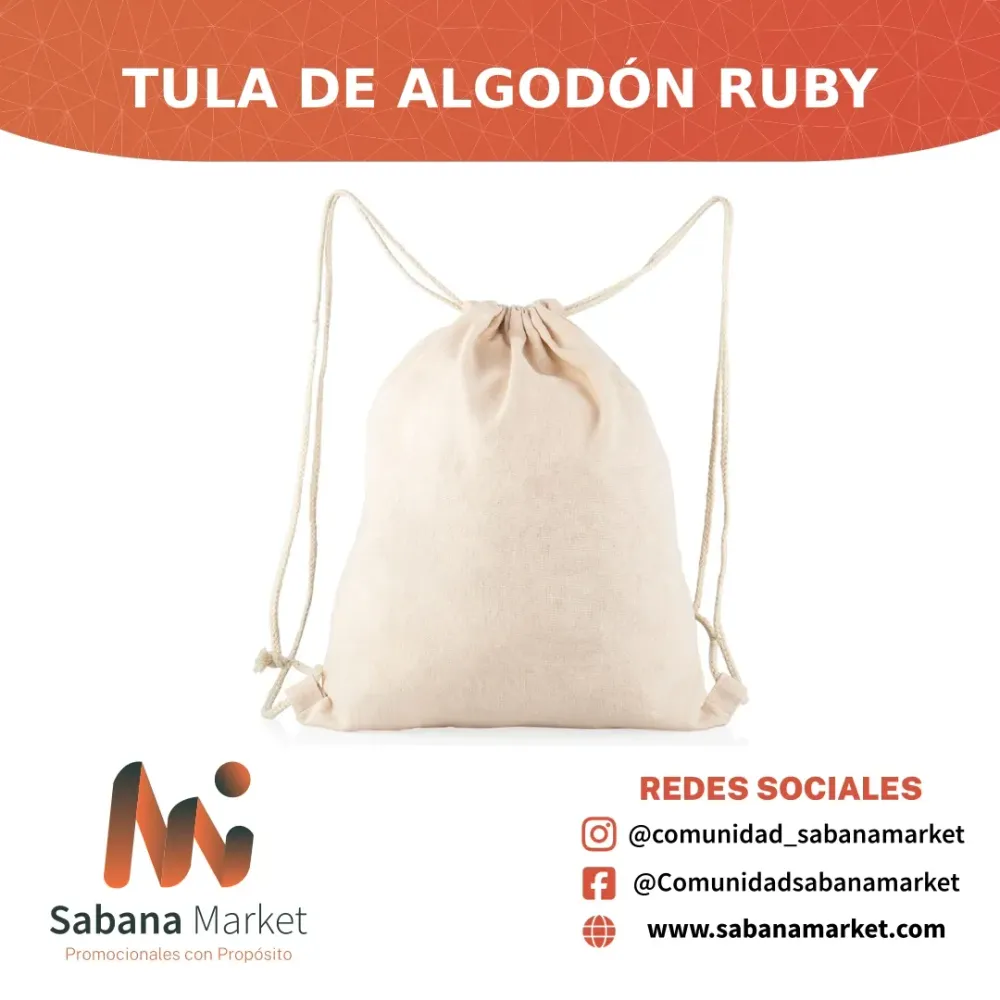 Tula de Algodón Ruby