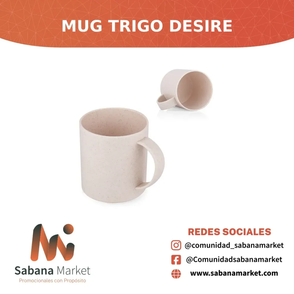 MUG TRIGO DESIRE 350 ML / 12 OZ
