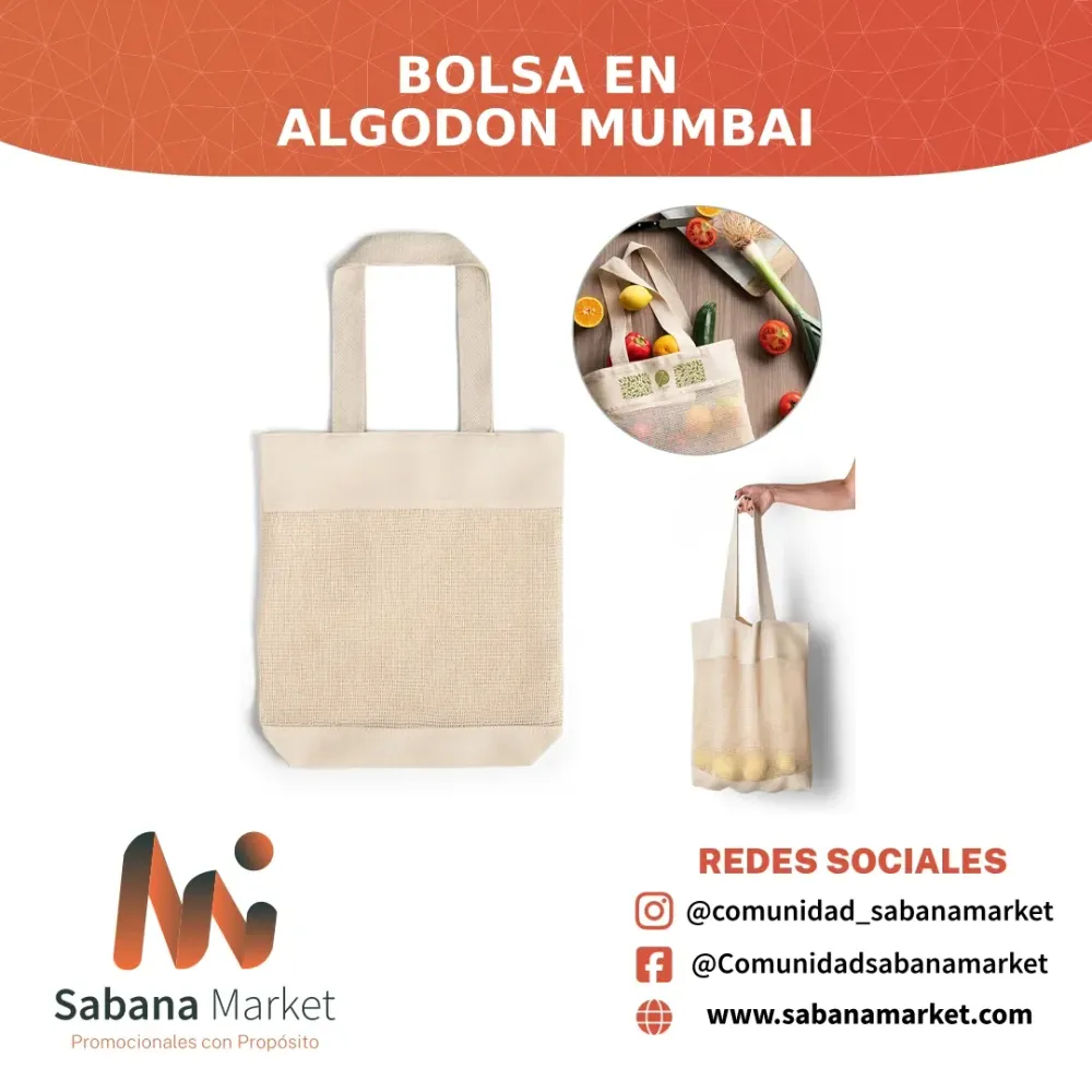 Bolsa en Algodon Mumbai