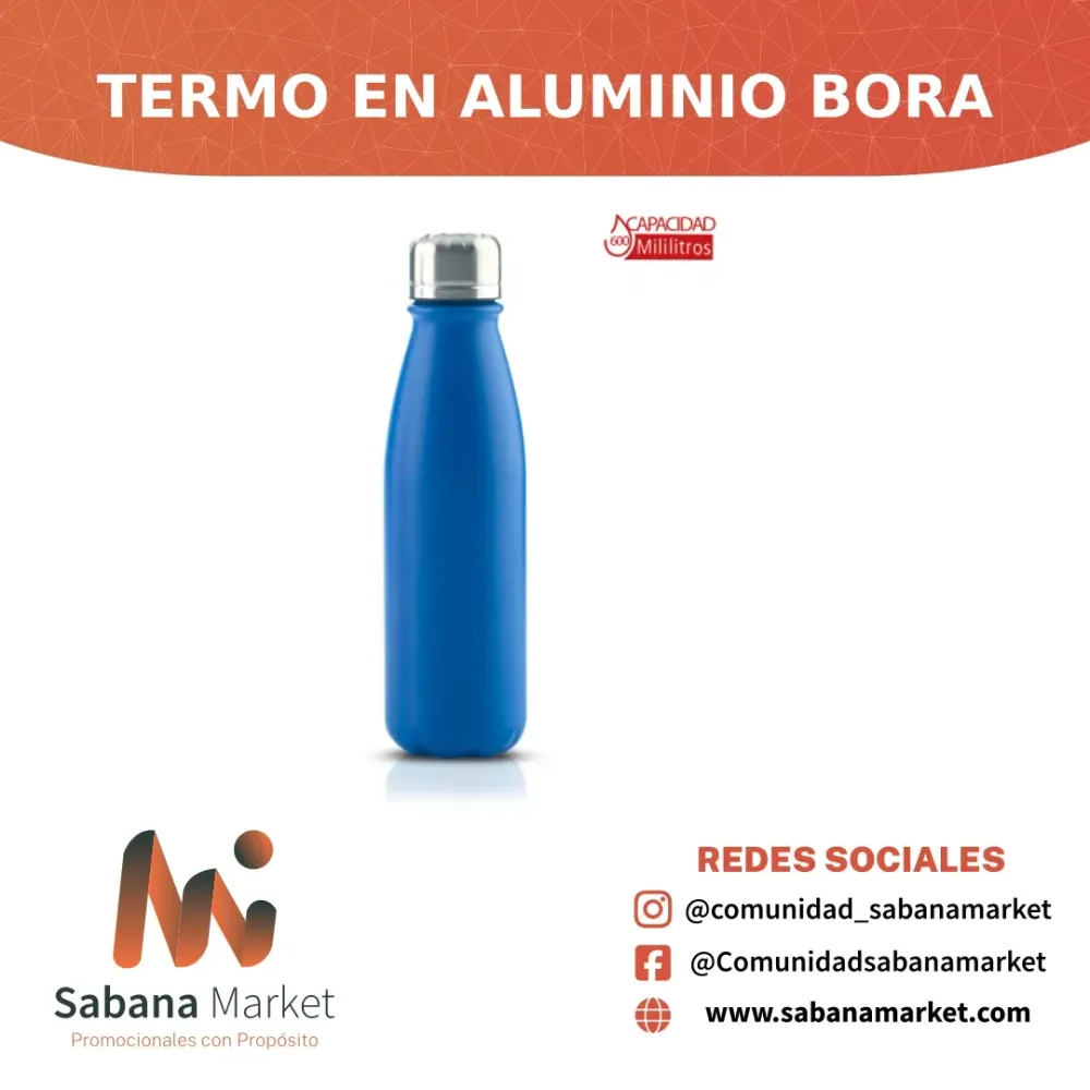 Termo en Aluminio Bora