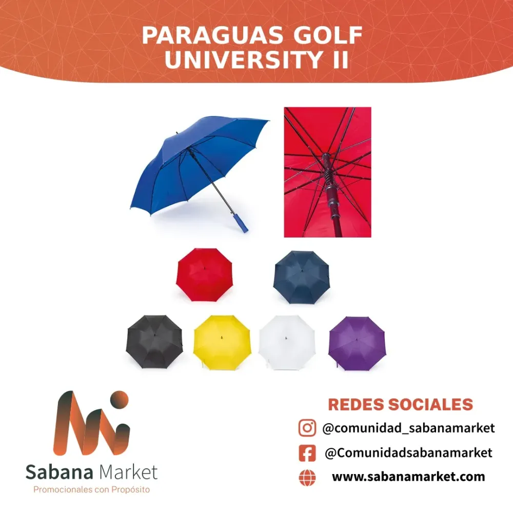 PARAGUAS 27” GOLF UNIVERSITY II