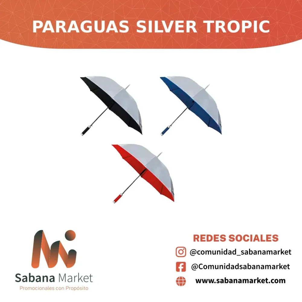 PARAGUAS SILVER TROPIC