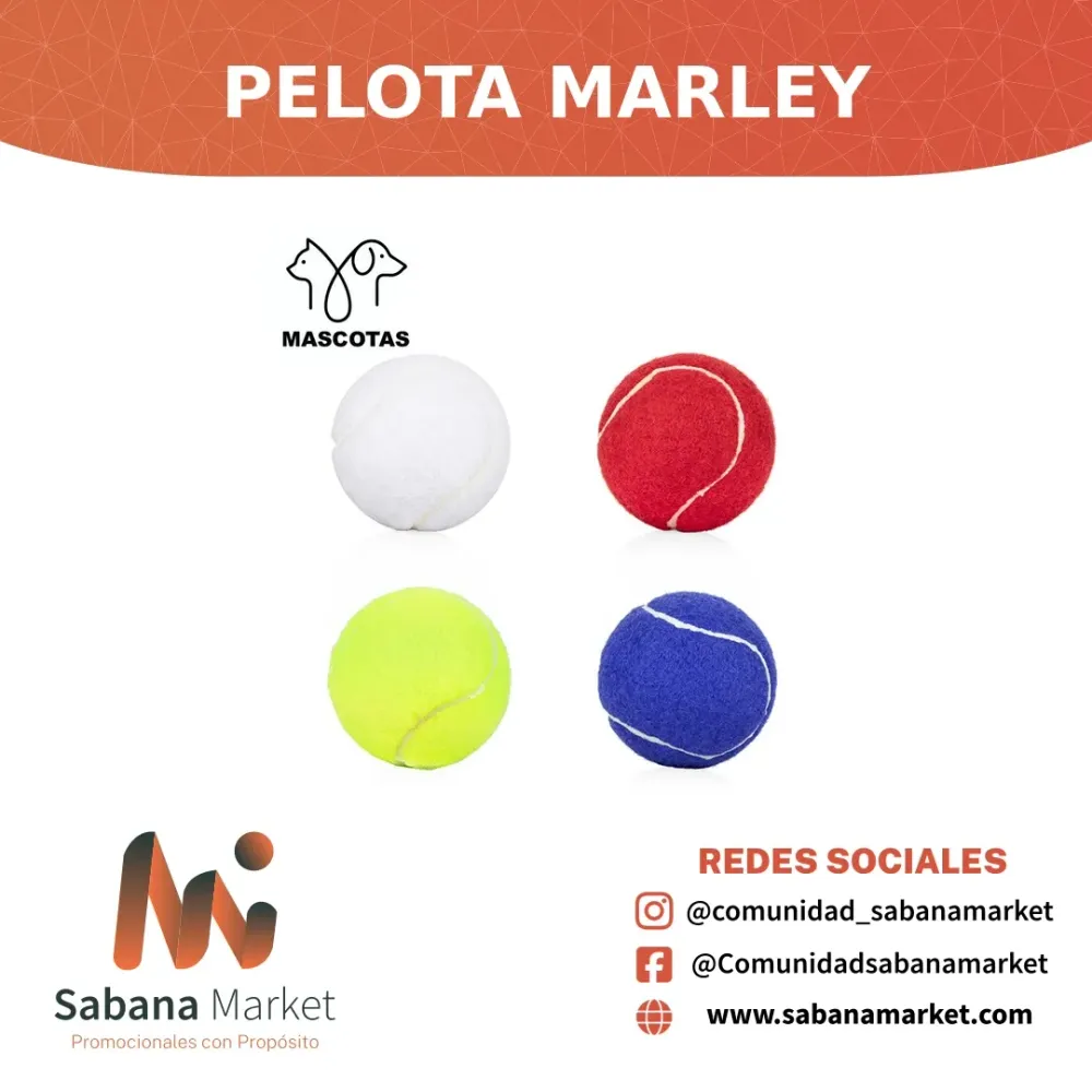 PELOTA PARA MASCOTAS MARLEY