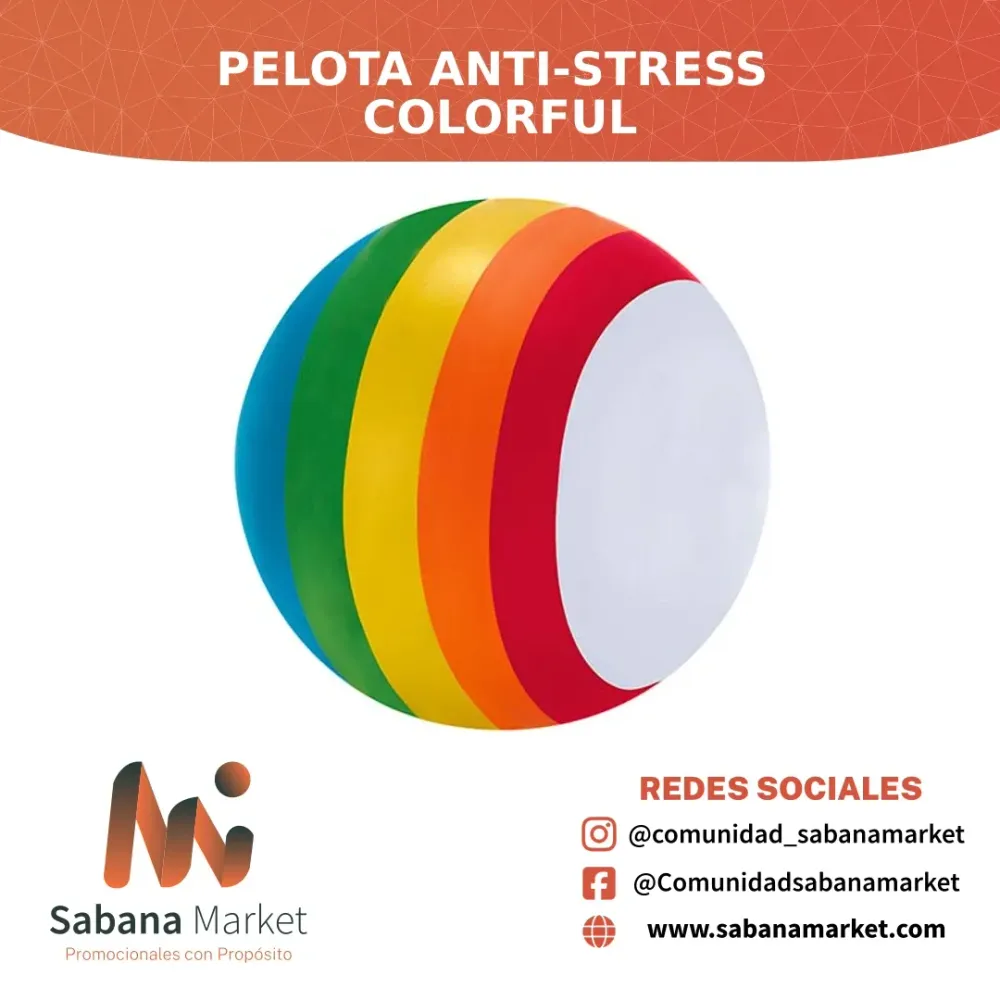 Pelota Anti-Stress Colorful